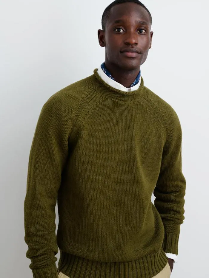 Alex Mill Sweaters Sweatshirts Alex Sweater Deep Olive 8211 Men