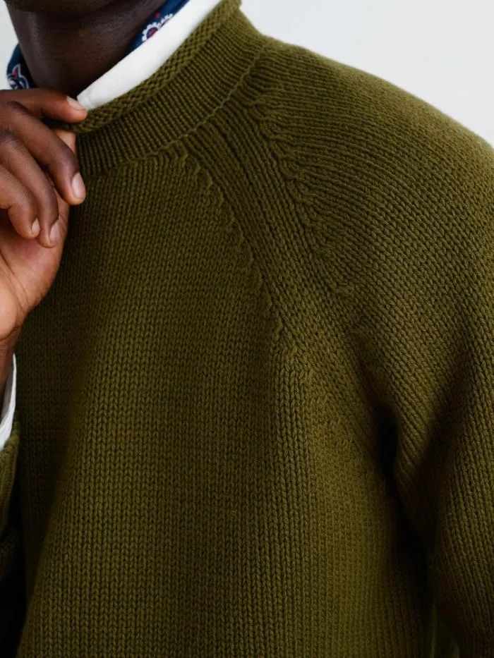 Alex Mill Sweaters Sweatshirts Alex Sweater Deep Olive 8211 Men