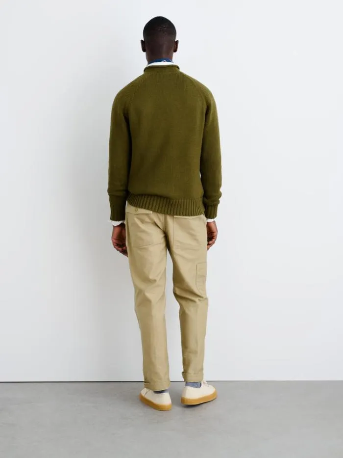 Alex Mill Sweaters Sweatshirts Alex Sweater Deep Olive 8211 Men