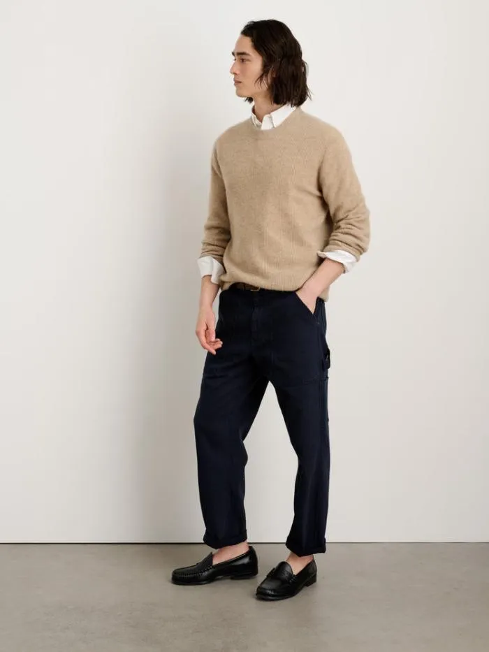 Alex Mill Sweaters Sweatshirts Jordan Sweater In Lightweight Cashmere Stone 8211 Men