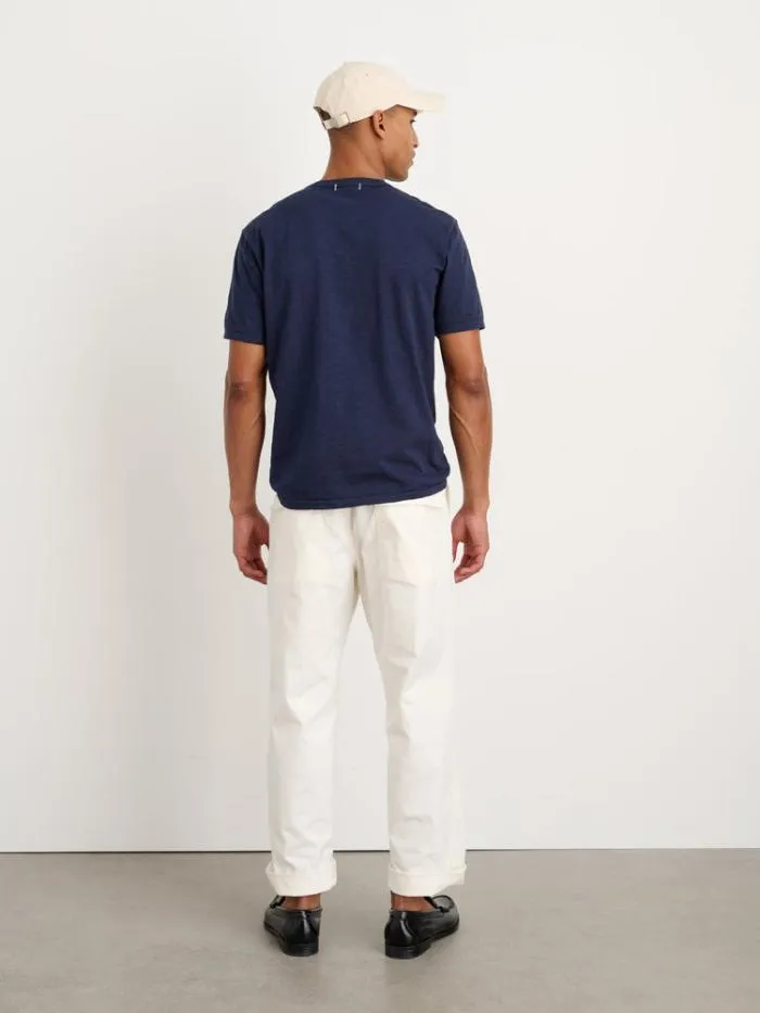Alex Mill Tees Polos Standard Pocket Tee In Slub Cotton Navy 8211 Men