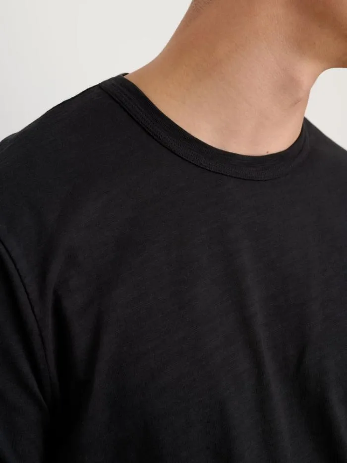 Alex Mill Tees Polos Standard T Shirt In Slub Cotton Black 8211 Men