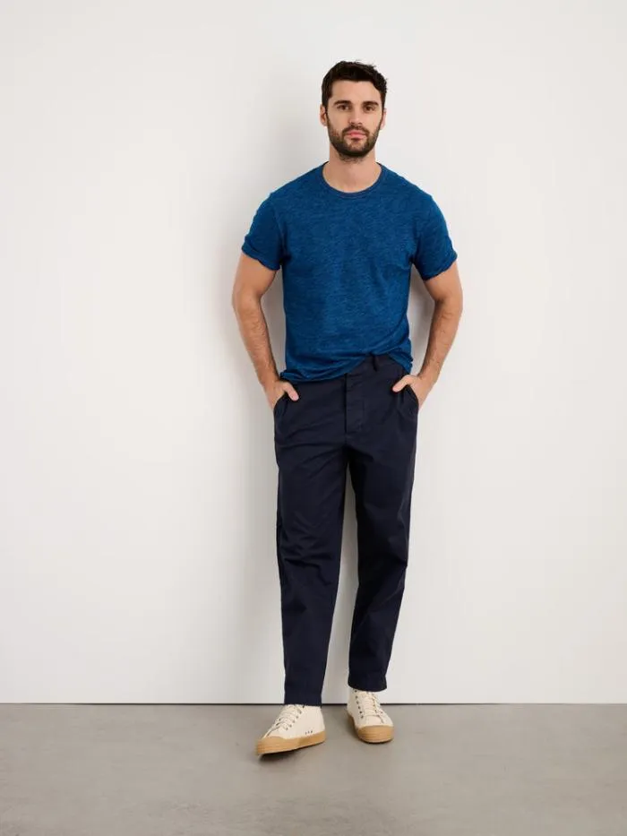 Alex Mill Tees Polos Standard Tee In Indigo Slub Cotton 8211 Men