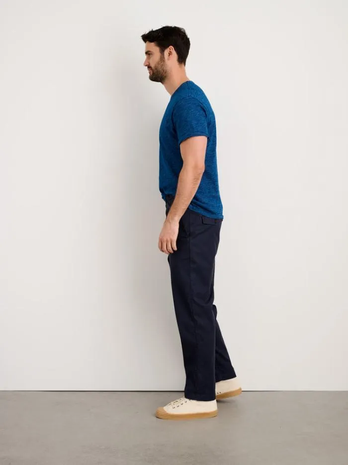 Alex Mill Tees Polos Standard Tee In Indigo Slub Cotton 8211 Men