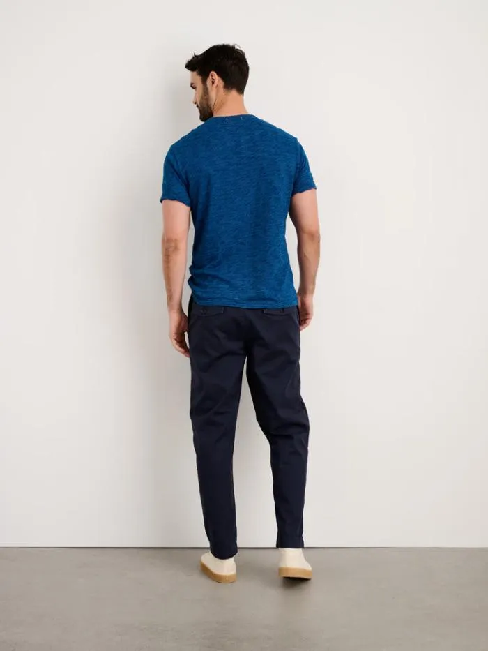 Alex Mill Tees Polos Standard Tee In Indigo Slub Cotton 8211 Men
