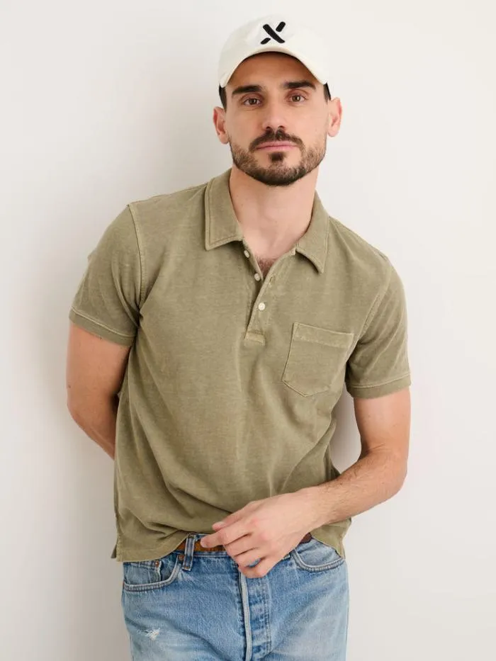 Alex Mill Tees Polos Vintage Wash Polo Bay Leaf 8211 Men
