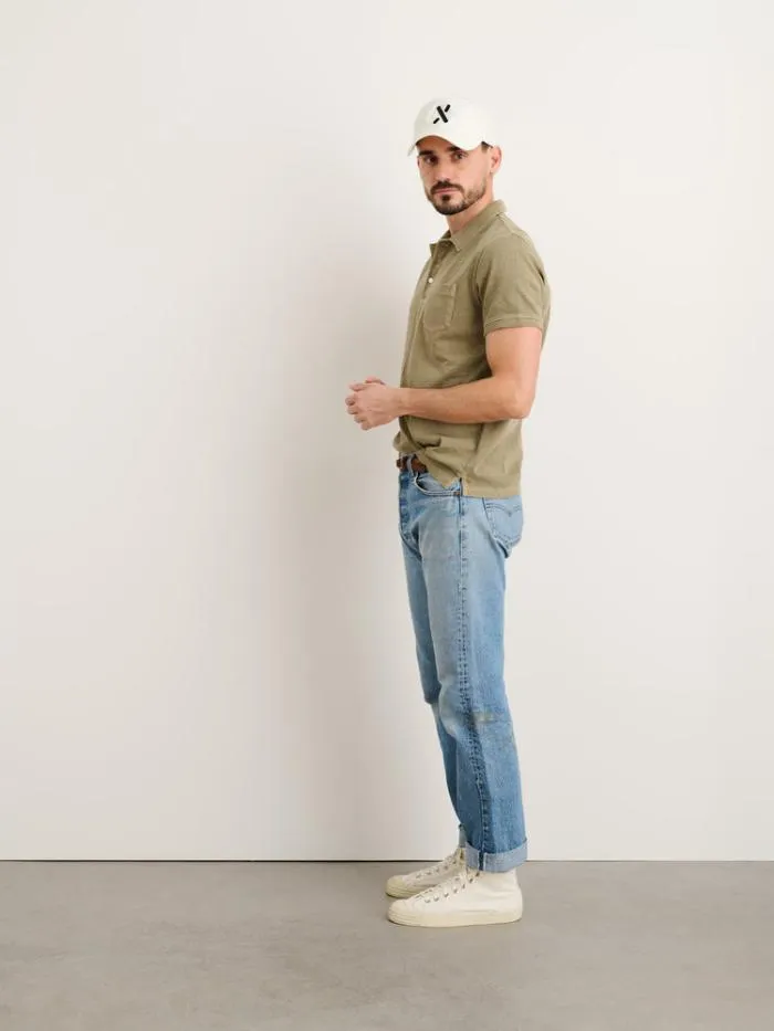 Alex Mill Tees Polos Vintage Wash Polo Bay Leaf 8211 Men