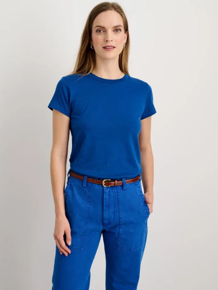 Alex Mill Tees Tanks Prospect Tee In 40039S Jersey Blue 8211 Women