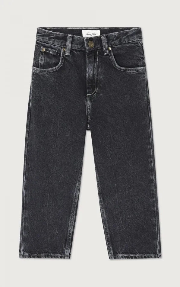 American Vintage Jeans Kids Straight Jeans Yopday Black Vintage