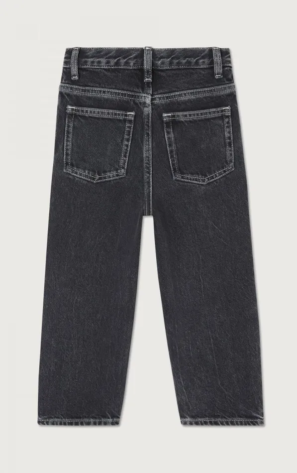 American Vintage Jeans Kids Straight Jeans Yopday Black Vintage