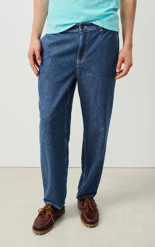 American Vintage Jeans Men Jeans Globay Medium Blue
