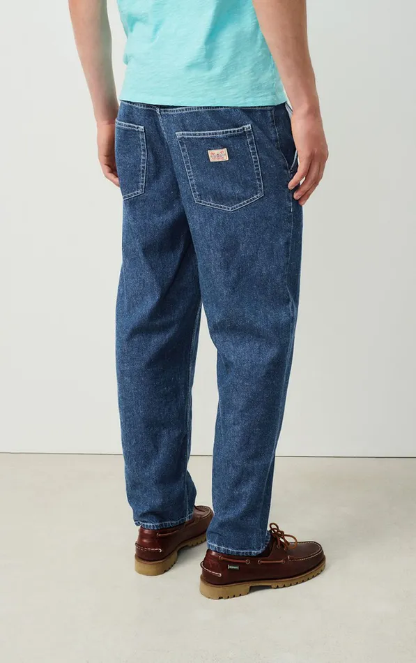 American Vintage Jeans Men Jeans Globay Medium Blue American Vintage Jeans Men Jeans Globay Medium Blue