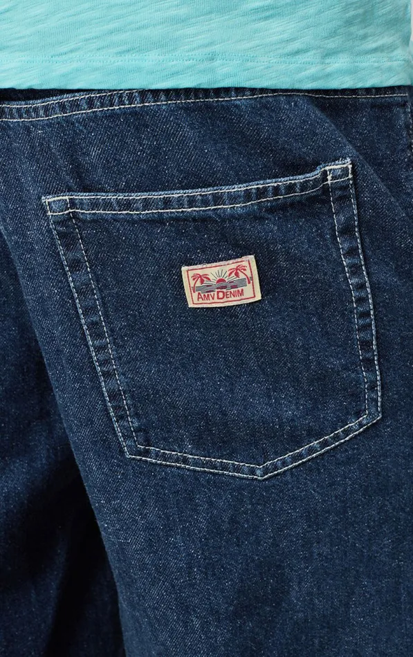 American Vintage Jeans Men Jeans Globay Medium Blue American Vintage Jeans Men Jeans Globay Medium Blue