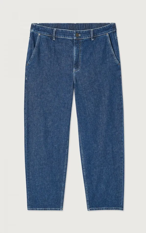 American Vintage Jeans Men Jeans Globay Medium Blue American Vintage Jeans Men Jeans Globay Medium Blue