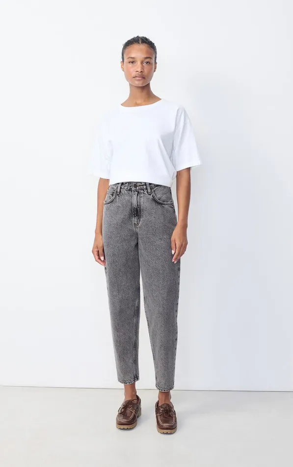 American Vintage Jeans Women Big Carrot Jeans Yopday Salt And Pepper American Vintage Jeans Women Big Carrot Jeans Yopday Salt And Pepper