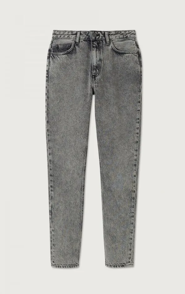 American Vintage Jeans Women Fitted Jeans Yopday Salt And Pepper