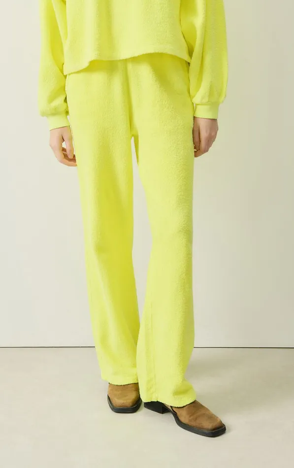 American Vintage Joggers and Leggings Women Joggers Bobypark Neon Yellow