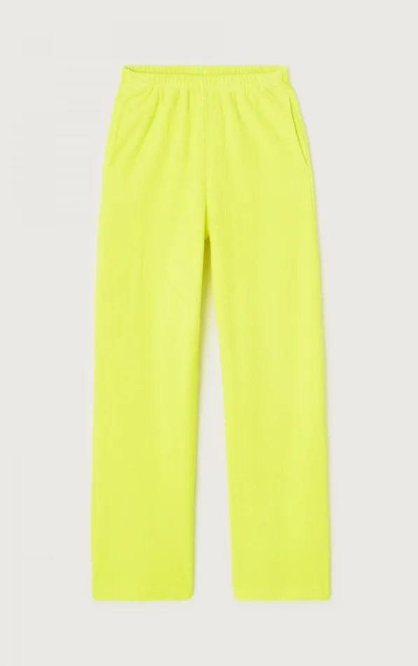 American Vintage Joggers and Leggings Women Joggers Bobypark Neon Yellow American Vintage Joggers and Leggings Women Joggers Bobypark Neon Yellow