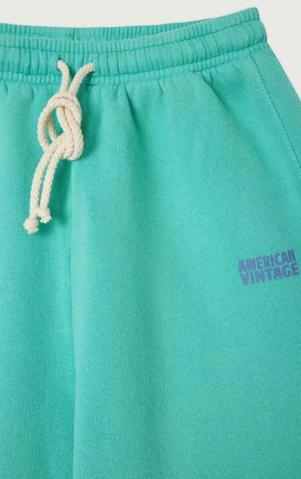 American Vintage Joggers and Leggings Women Joggers Izubird Vintage Green Acqua American Vintage Joggers and Leggings Women Joggers Izubird Vintage Green Acqua