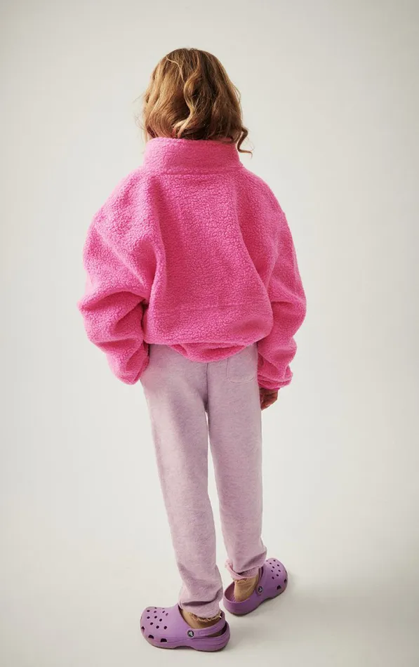American Vintage Joggers Kids Joggers Doven Overdyed Satin American Vintage Joggers Kids Joggers Doven Overdyed Satin