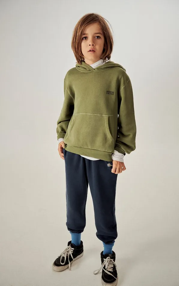 American Vintage Joggers Kids Joggers Izubird Navy Vintage American Vintage Joggers Kids Joggers Izubird Navy Vintage
