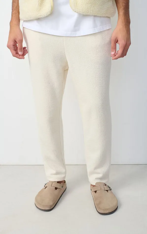 American Vintage Joggers Men Joggers Bobypark Ecru