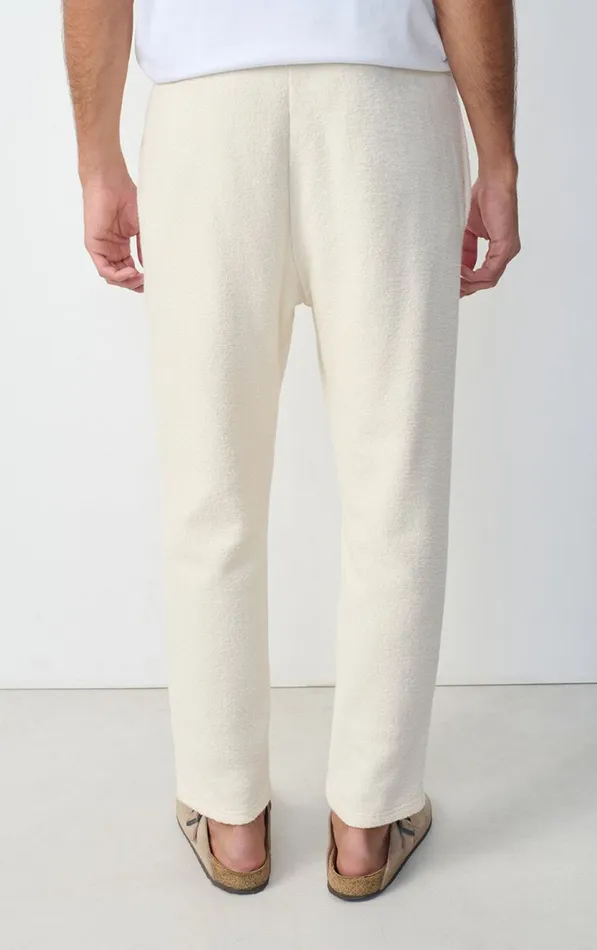 American Vintage Joggers Men Joggers Bobypark Ecru American Vintage Joggers Men Joggers Bobypark Ecru