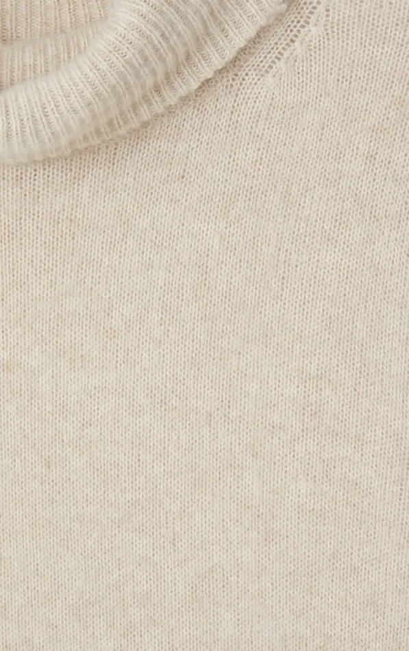 American Vintage Jumpers and Cardigans Men Jumper Falyday Melange Biscuit American Vintage Jumpers and Cardigans Men Jumper Falyday Melange Biscuit