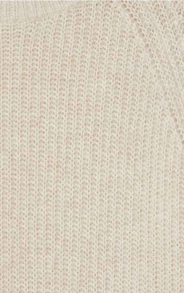 American Vintage Jumpers and Cardigans Men Jumper Falyday Melange Biscuit American Vintage Jumpers and Cardigans Men Jumper Falyday Melange Biscuit