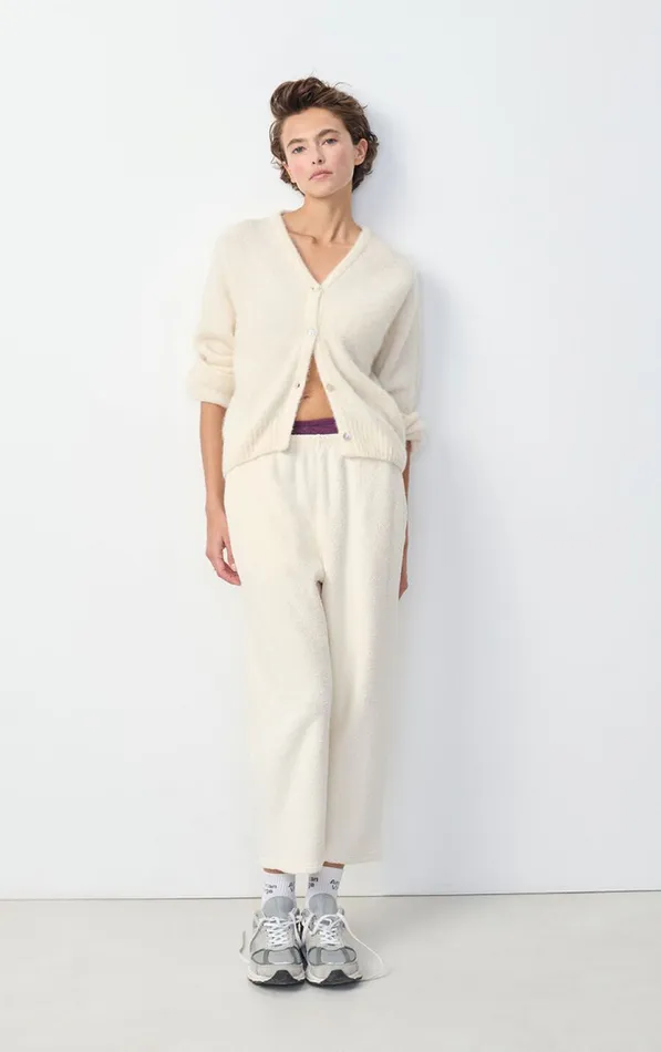 American Vintage Jumpers and Cardigans Women Cardigan East Melange Pearl