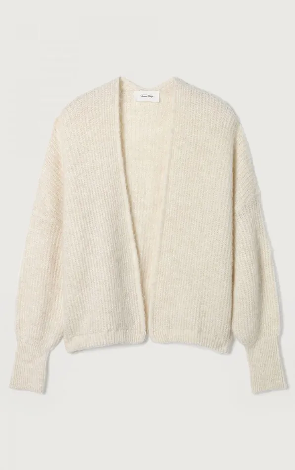 American Vintage Jumpers and Cardigans Women Cardigan East Melange Pearl