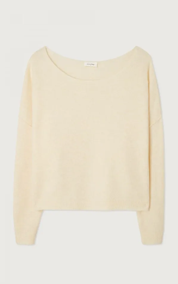 American Vintage Jumpers and Cardigans Women Jumper Damsville Melange Pannacotta