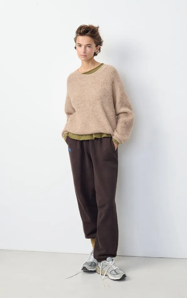 American Vintage Jumpers and Cardigans Women Jumper East Melange Beige American Vintage Jumpers and Cardigans Women Jumper East Melange Beige