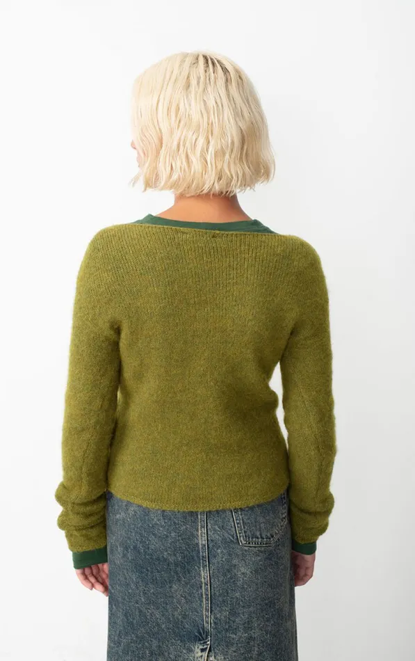 American Vintage Jumpers and Cardigans Women Jumper East Melange Kiwi