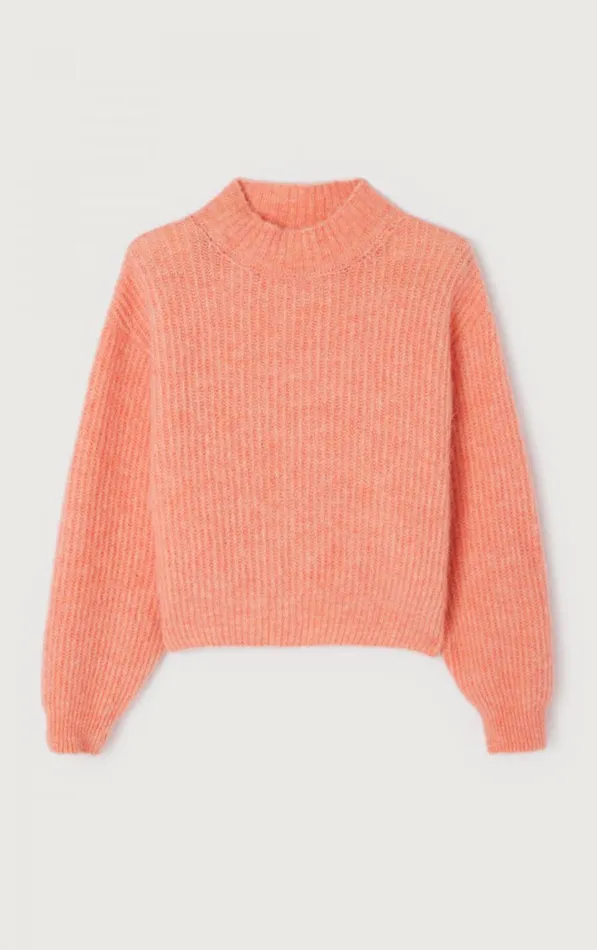 American Vintage Jumpers and Cardigans Women Jumper East White Peaches Melange