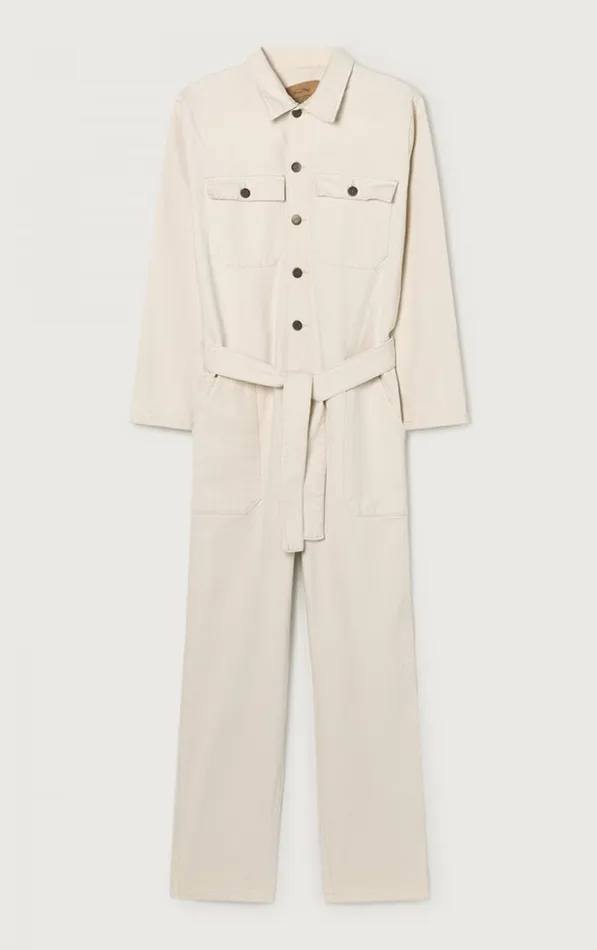 American Vintage Jumpsuits and Overalls Women Jumpsuit Snopdog Ecru American Vintage Jumpsuits and Overalls Women Jumpsuit Snopdog Ecru