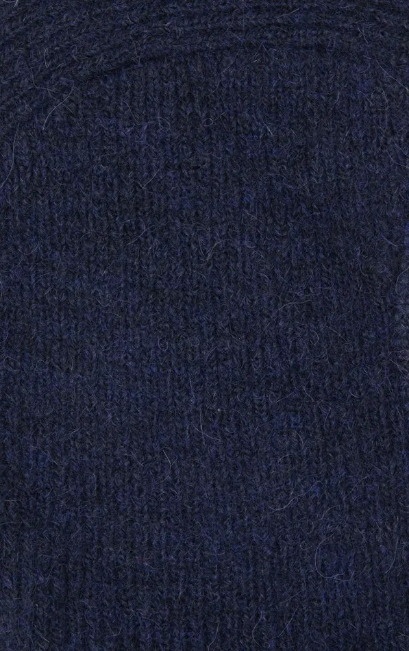 American Vintage Kids Hood East Melange Navy American Vintage Kids Hood East Melange Navy