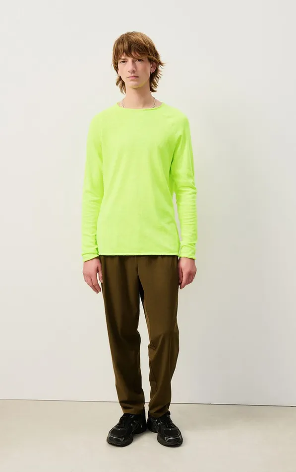 American Vintage Long Sleeve TShirts Men TShirt Sonoma Fluorescent Lemon American Vintage Long Sleeve TShirts Men TShirt Sonoma Fluorescent Lemon