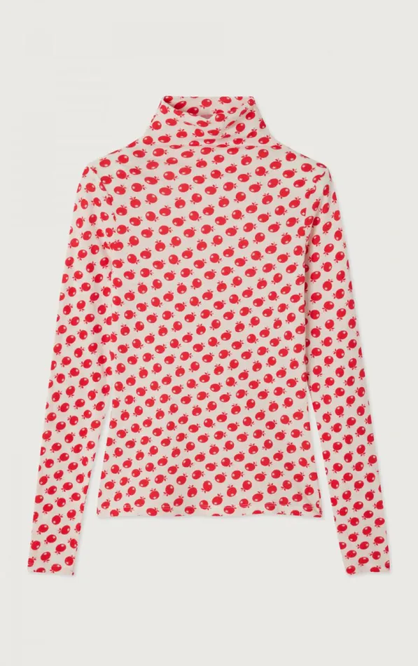 American Vintage Long Sleeve TShirts Women TShirt Gamipy Adele American Vintage Long Sleeve TShirts Women TShirt Gamipy Adele
