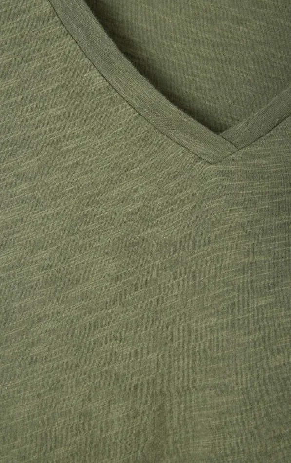 American Vintage Long Sleeve TShirts Women TShirt Jacksonville Khaki Vintage