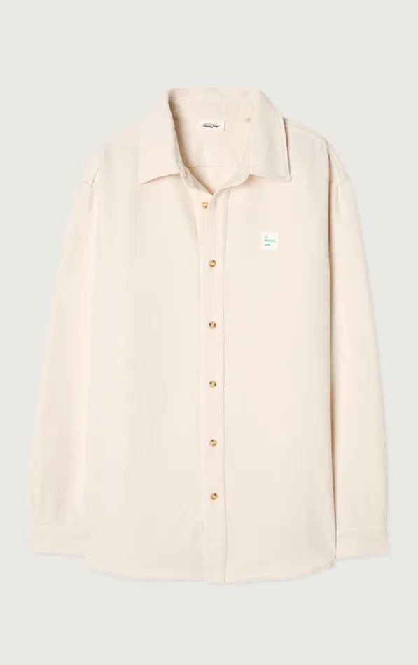 American Vintage Shirts Men Shirt Afaz Ecru