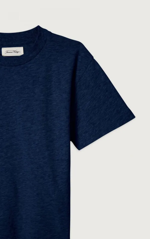 American Vintage Short Sleeve TShirts Kids TShirt Gamipy Navy Vintage American Vintage Short Sleeve TShirts Kids TShirt Gamipy Navy Vintage