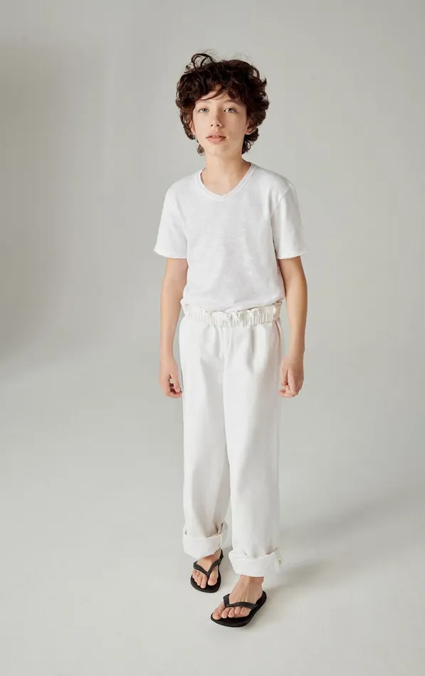 American Vintage Short Sleeve TShirts Kids TShirt Sonoma White American Vintage Short Sleeve TShirts Kids TShirt Sonoma White