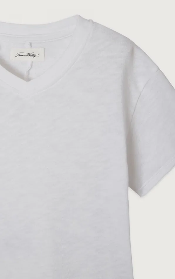 American Vintage Short Sleeve TShirts Kids TShirt Sonoma White American Vintage Short Sleeve TShirts Kids TShirt Sonoma White