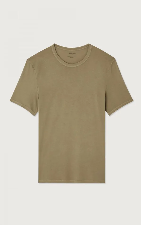 American Vintage Short Sleeve TShirts Men TShirt Devon Vintage Buff American Vintage Short Sleeve TShirts Men TShirt Devon Vintage Buff
