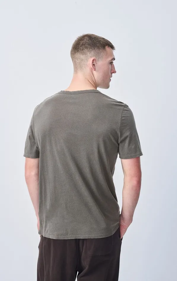 American Vintage Short Sleeve TShirts Men TShirt Devon Vintage Slate American Vintage Short Sleeve TShirts Men TShirt Devon Vintage Slate