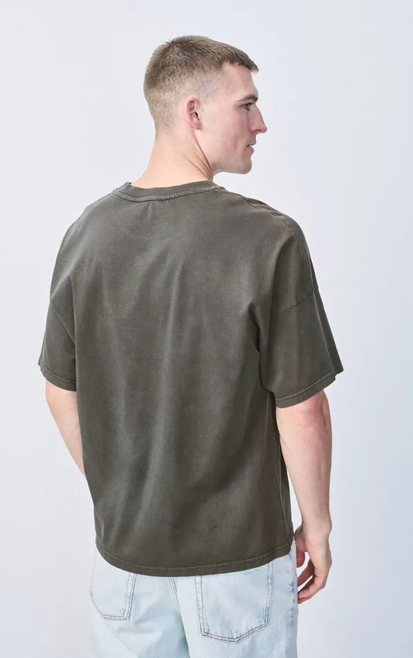 American Vintage Short Sleeve TShirts Men TShirt Fizvalley Vintage Carbon