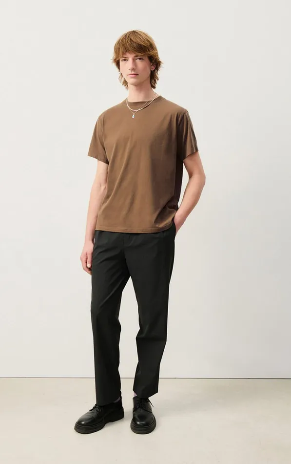 American Vintage Short Sleeve TShirts Men TShirt Vupaville Candied Chestnuts