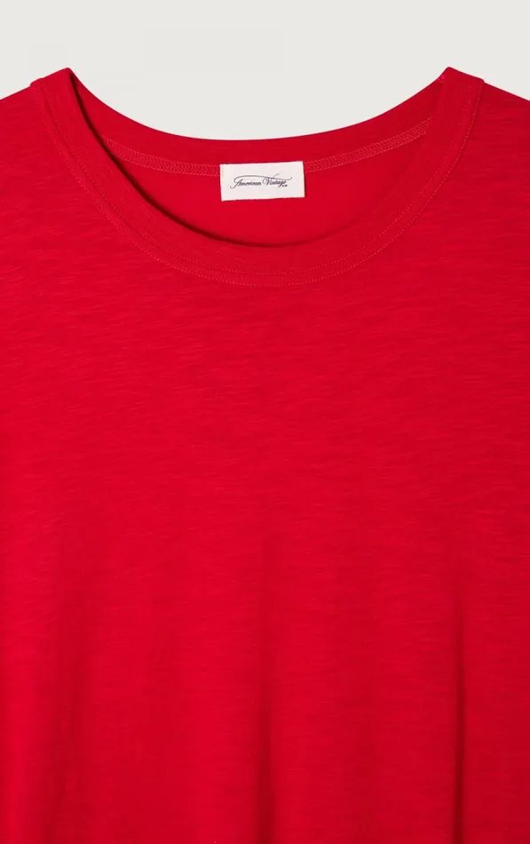 American Vintage Short Sleeve TShirts Women TShirt Jacksonville Vintage Poppy
