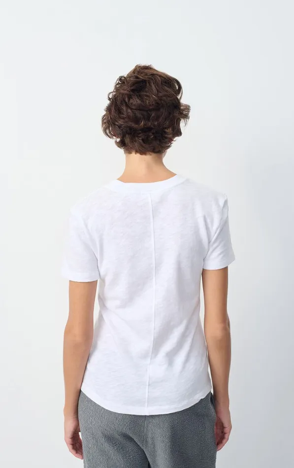 American Vintage Short Sleeve TShirts Women TShirt Sonoma White American Vintage Short Sleeve TShirts Women TShirt Sonoma White